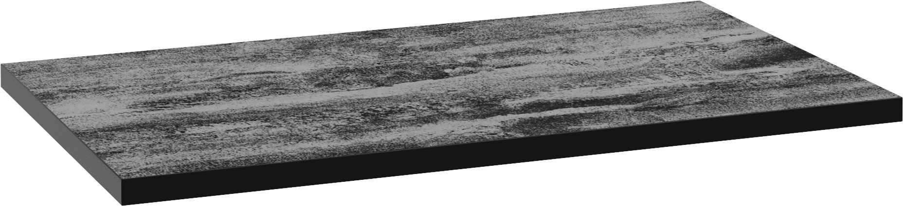 Defra Uni doska na skrinku 130x46 cm čierna 125-F-13003