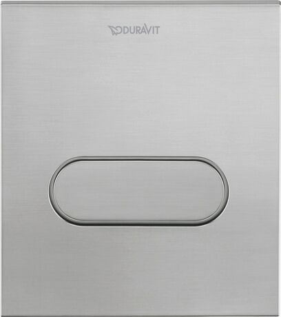 Duravit DuraSystem splachovacie tlačidlo do pisoára oceľová WD5004701000