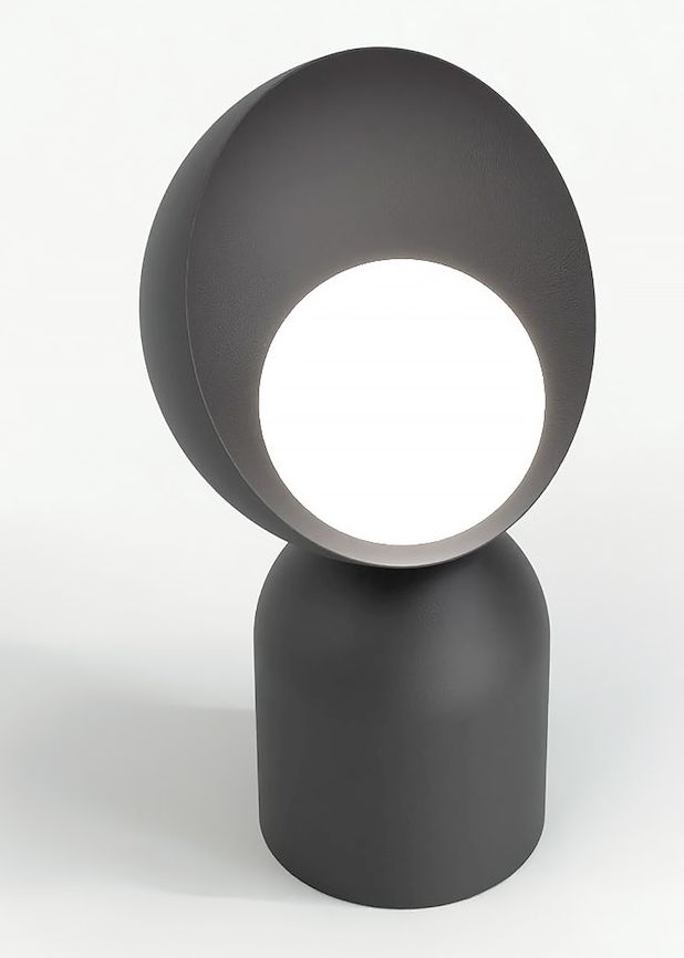 Emibig Boto stolová lampa 1x9 W čierna 1510/LN1