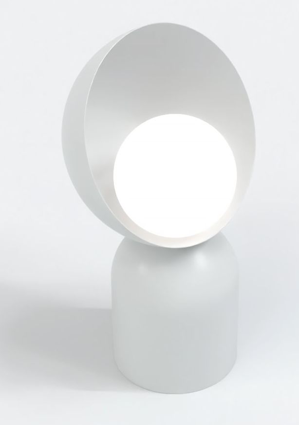 Emibig Boto stolová lampa 1x8 W sivá 1513/LN1