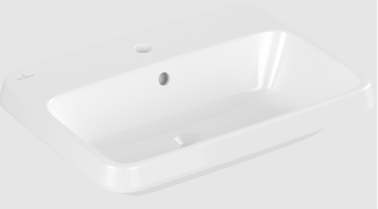 Villeroy & Boch Architectura umývadlo 60x45 cm obdĺžnik vstavané umývadlo biela 5A676001