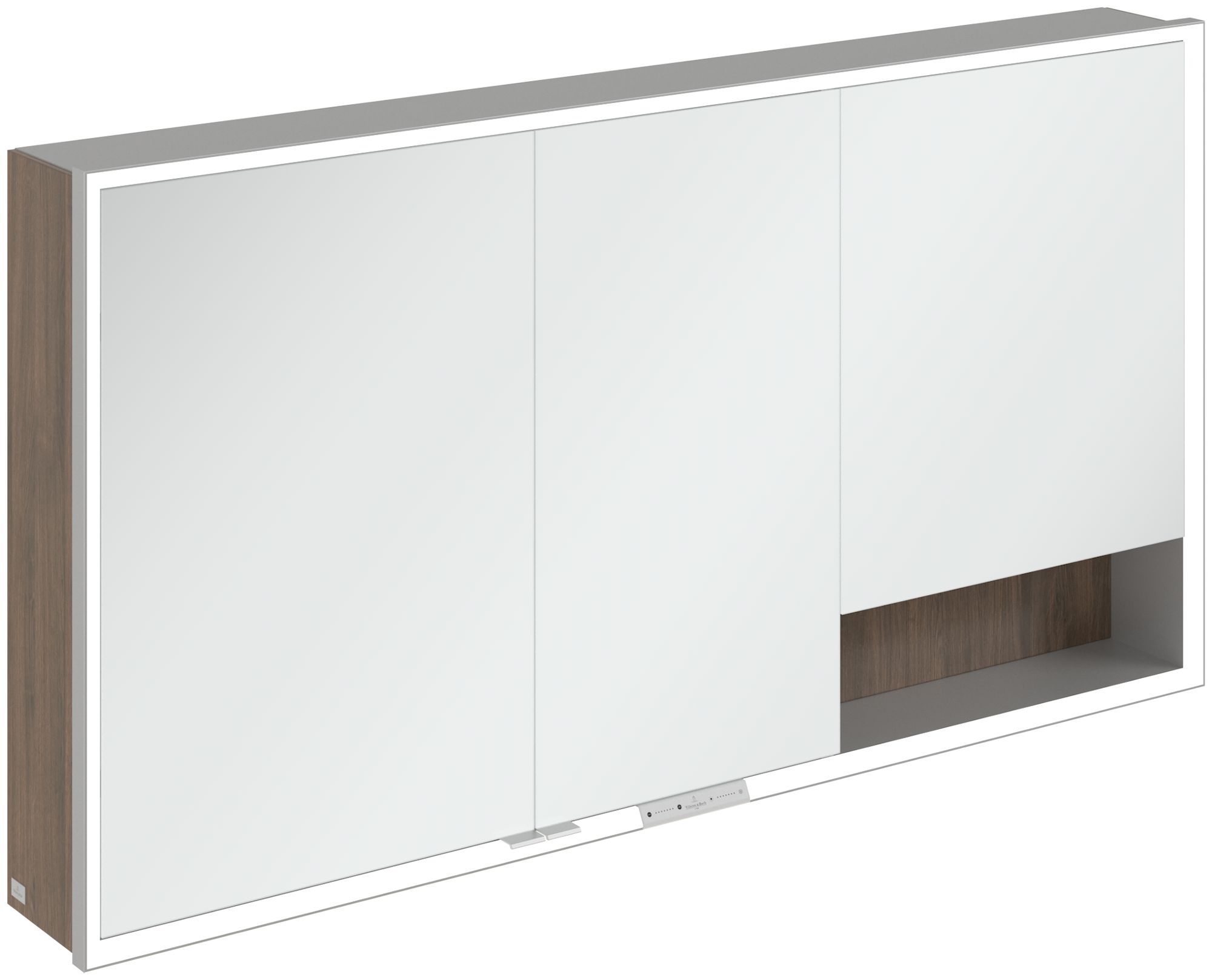 Villeroy & Boch My View+ skrinka 140x16.8x75 cm so zrkadlom dub A48114VH