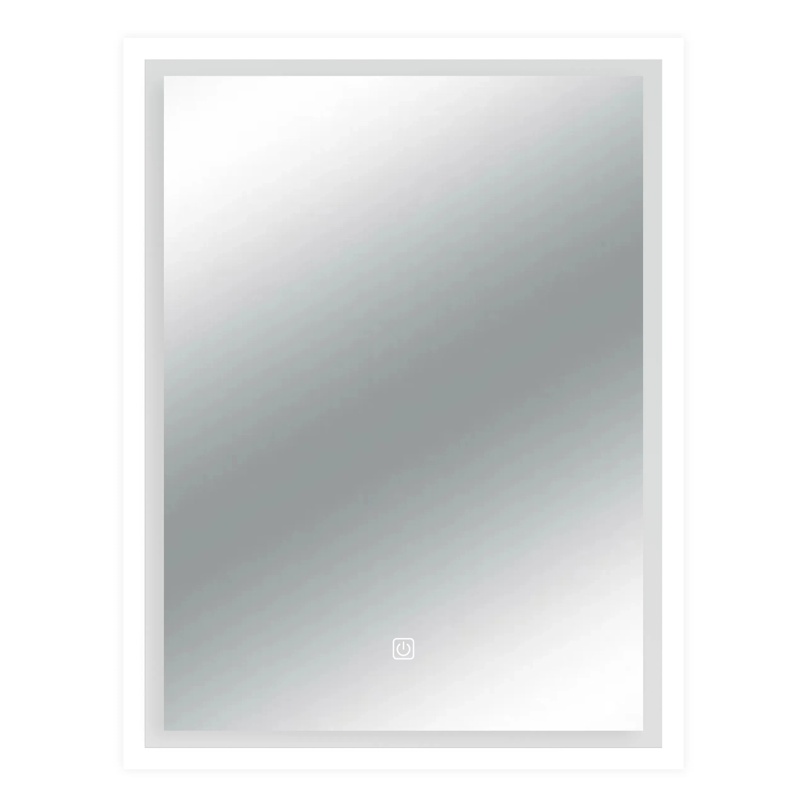 Balneo Cosmo zrkadlo 39x50 cm odĺžnikový s osvetlením s vyhrievacou podložkou L0201020401-2