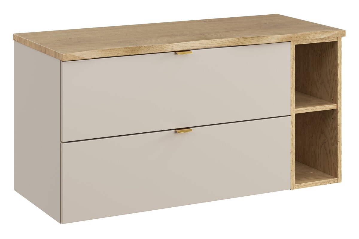 Súprava skrinka Comad Dalia Cashmere DALIA CASHMERE 82-80-46-2S, doska na skrinku Comad Nature Cremona NATURE CREMONA 89-100-46 M, CREMONA UN 81-20-44