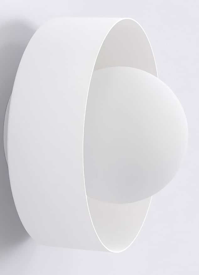 Emibig Lulu nástenná lampa 1x8 W biela 1538/K1