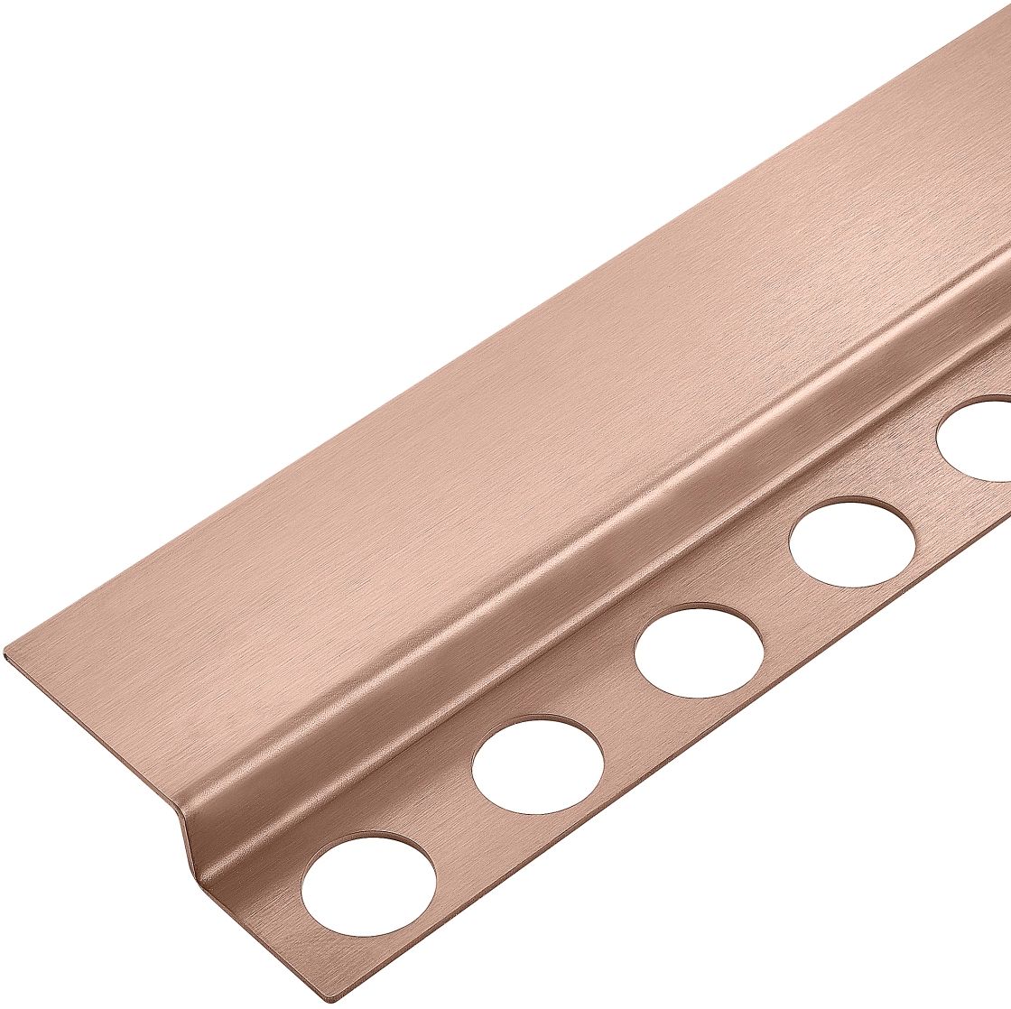 Balneo lišta na vyspádovanie 130 cm meď D0101040310-1