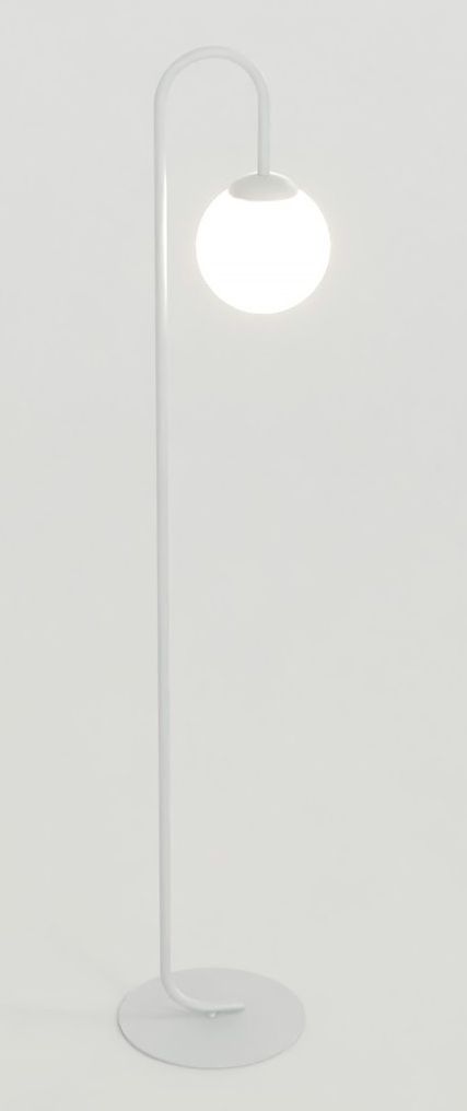 Emibig Flor stojaca lampa 1x10 W sivá 1497/LP1