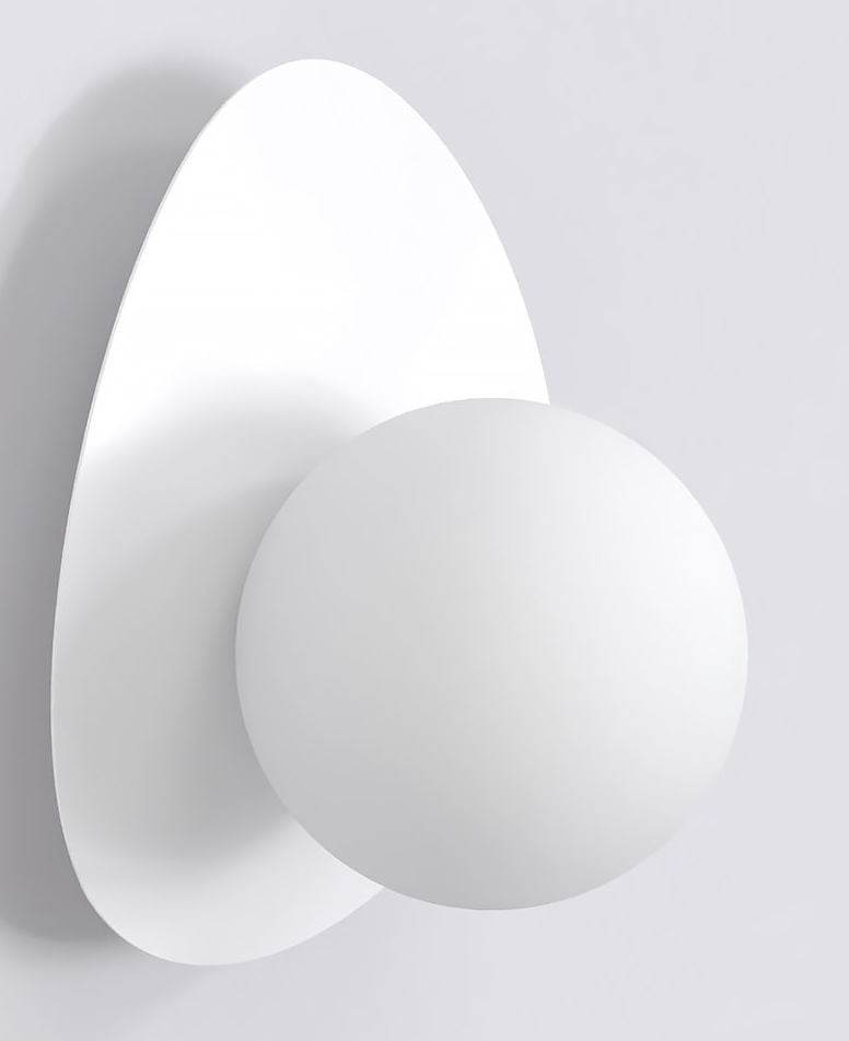 Emibig Ovo nástenná lampa 1x8 W biela 1528/K1