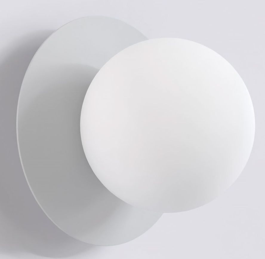 Emibig Americana nástenná lampa 1x8 W sivá 1556/K1