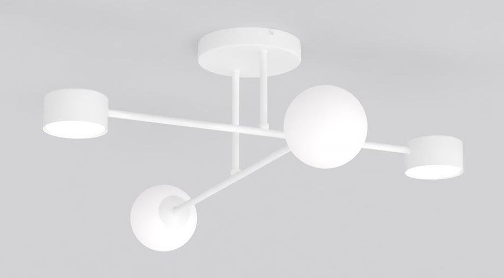 Emibig Holon stropné svietidlo 4x8 W biela 1559/4