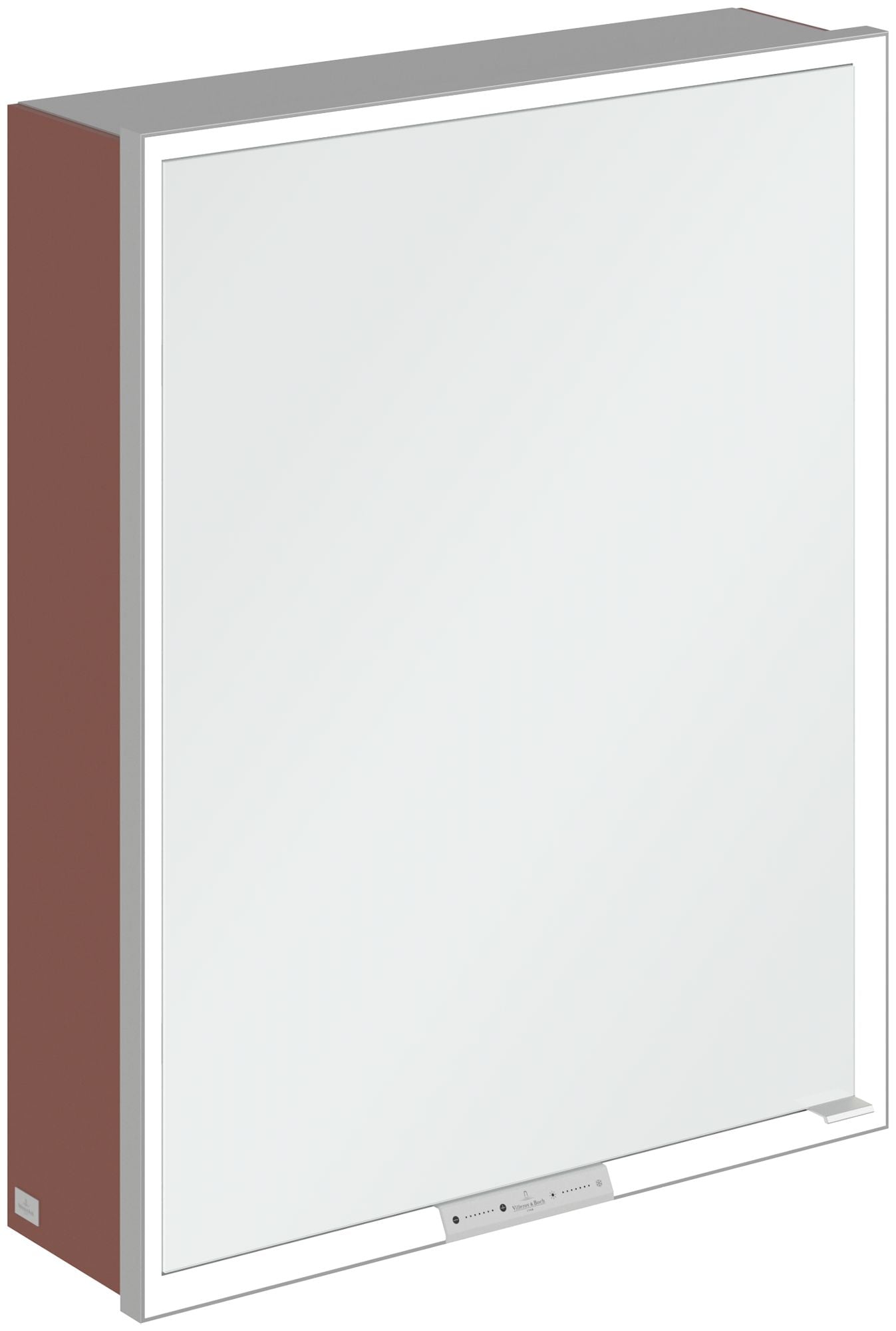 Villeroy & Boch My View+ skrinka 60x16.8x75 cm so zrkadlom červená A4816LAH
