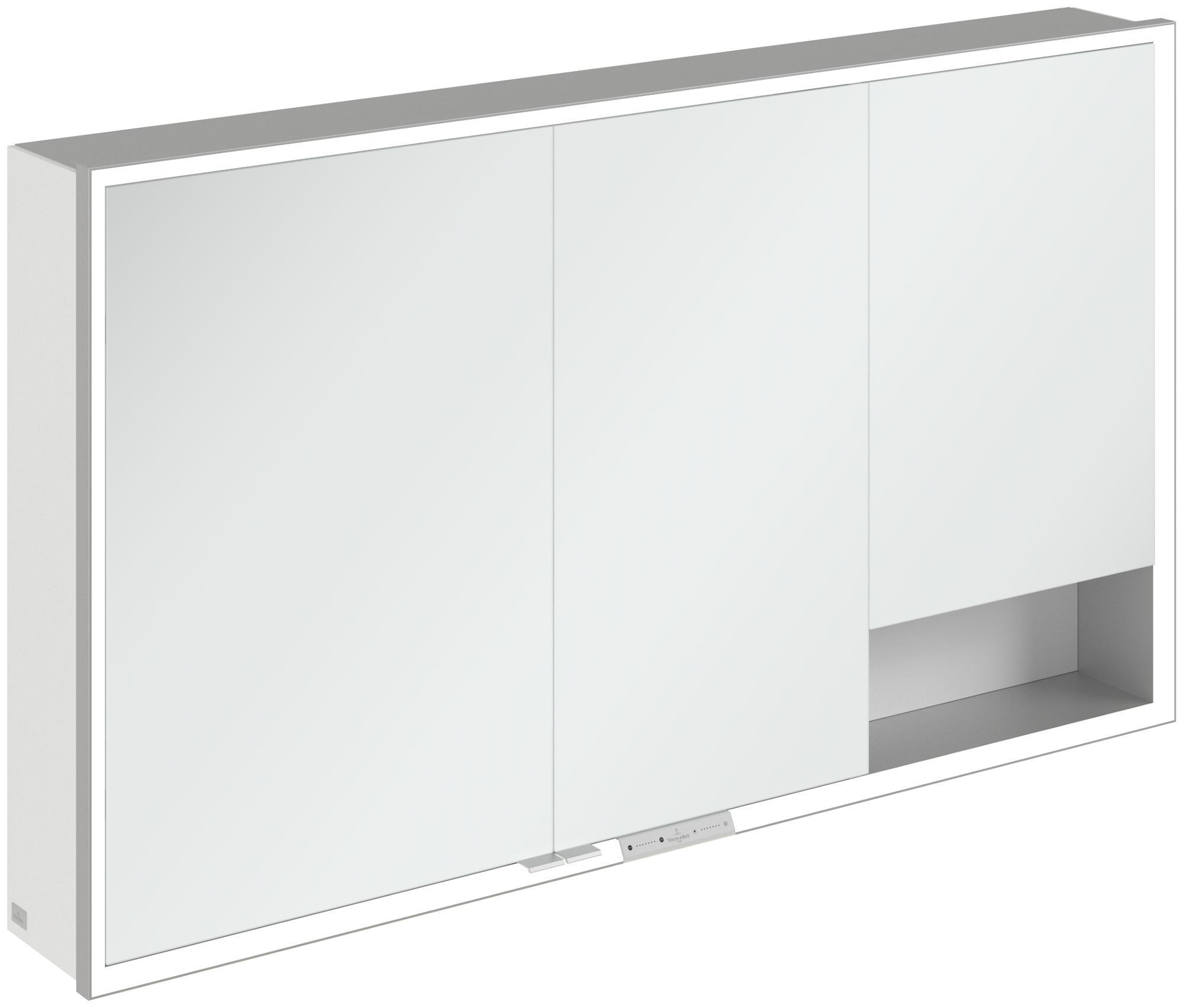 Villeroy & Boch My View+ skrinka 130x16.8x75 cm so zrkadlom biela A48113VF