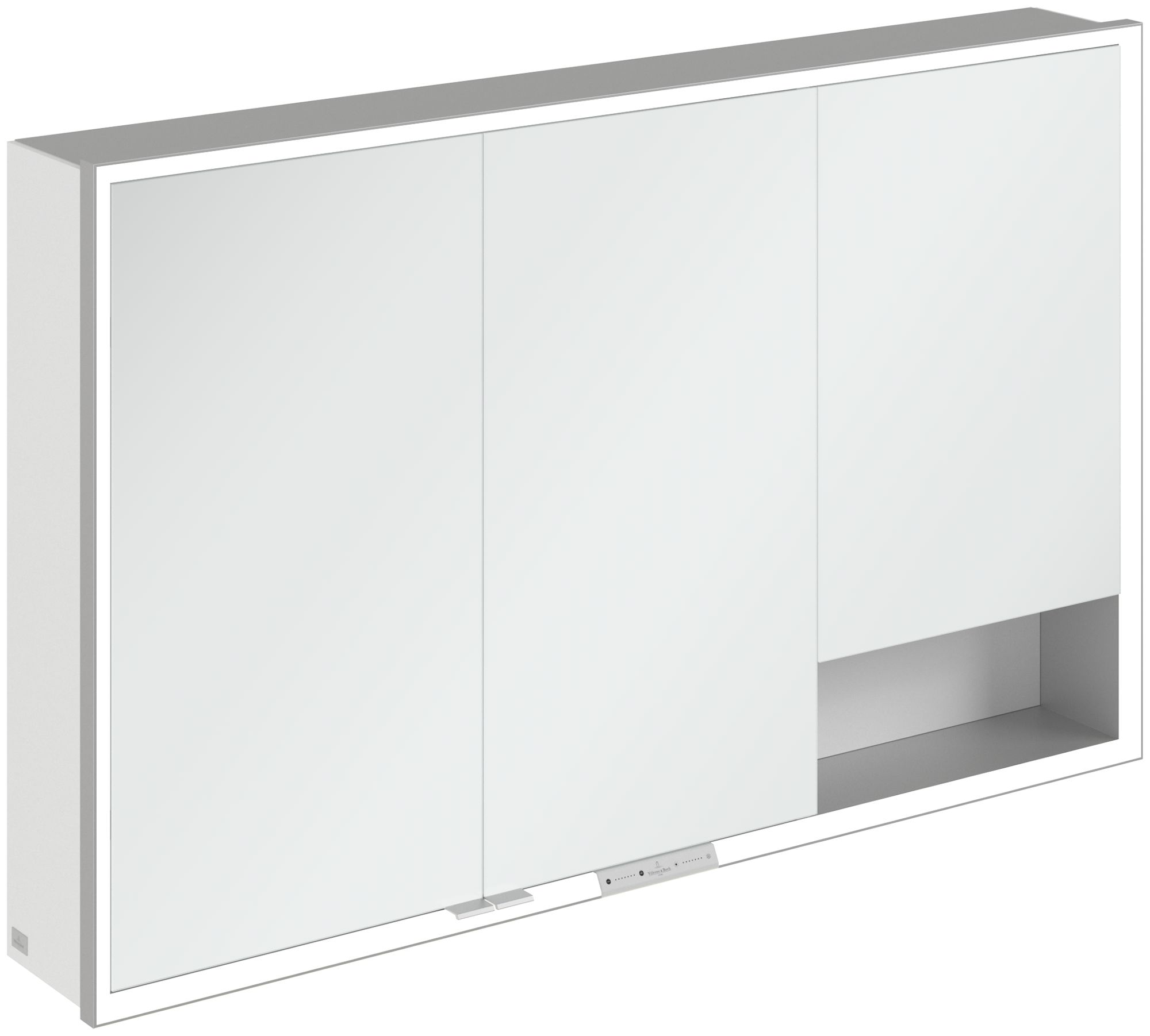 Villeroy & Boch My View+ skrinka 120x16.8x75 cm so zrkadlom biela A48112VF