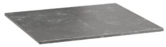 Defra Konglomerat Etna Black doska na skrinku 50.5x46 cm čierna MZ-K-BLA-0122