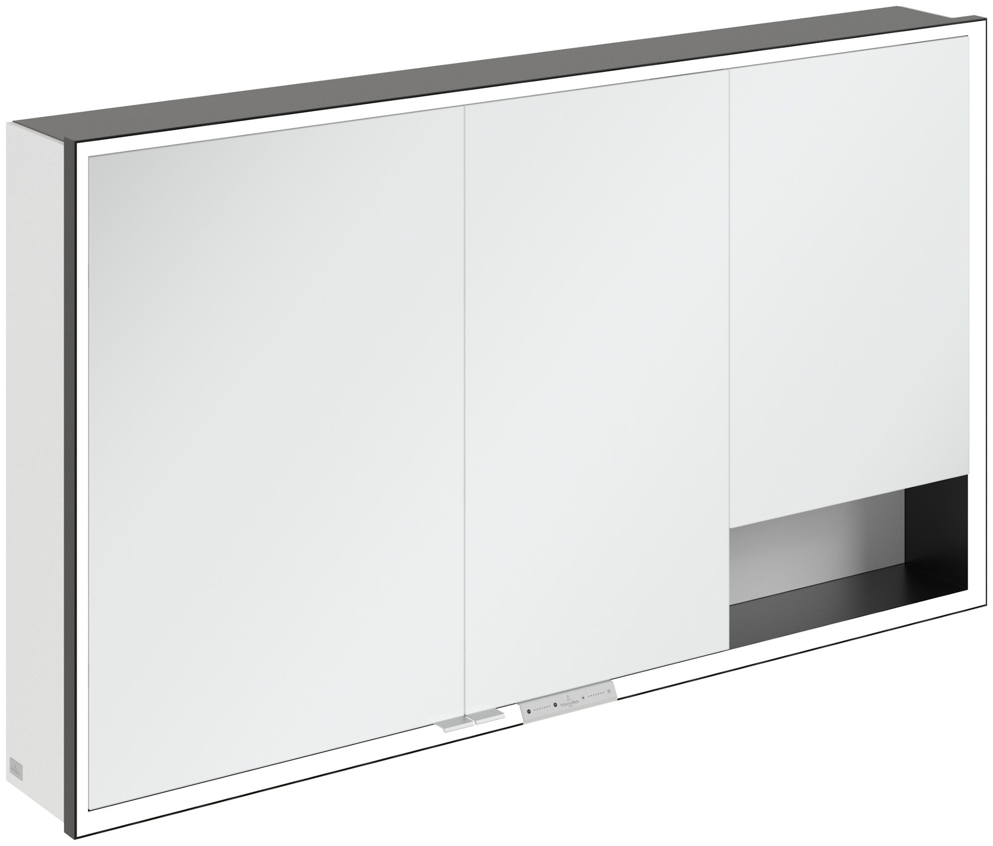 Villeroy & Boch My View+ skrinka 130x16.8x75 cm so zrkadlom biela B48113VF