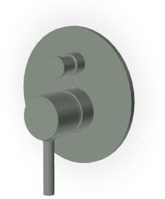 Zucchetti Pan vaňová/sprchová batéria podomietková || ZPA775.V7