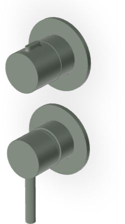 Zucchetti Pan S vaňová/sprchová batéria podomietková || ZPA778.V7