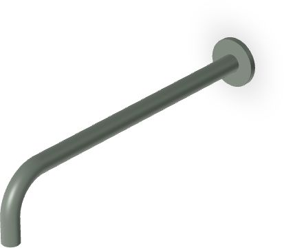 Zucchetti Pan S nástenné rameno || Z93027.V7