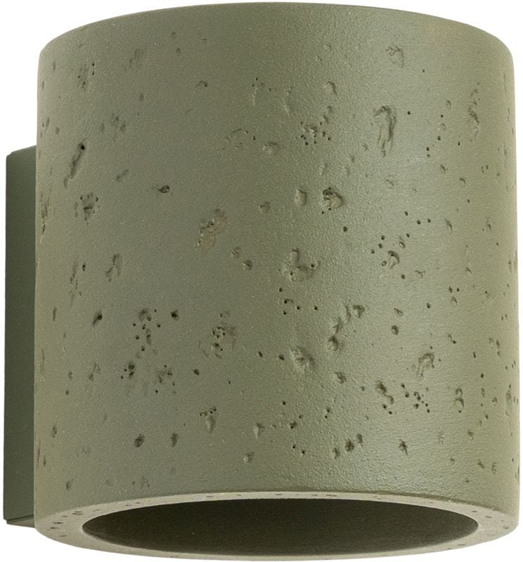 Sollux Lighting Orbis nástenná lampa 1x8 W zelená SL.1839
