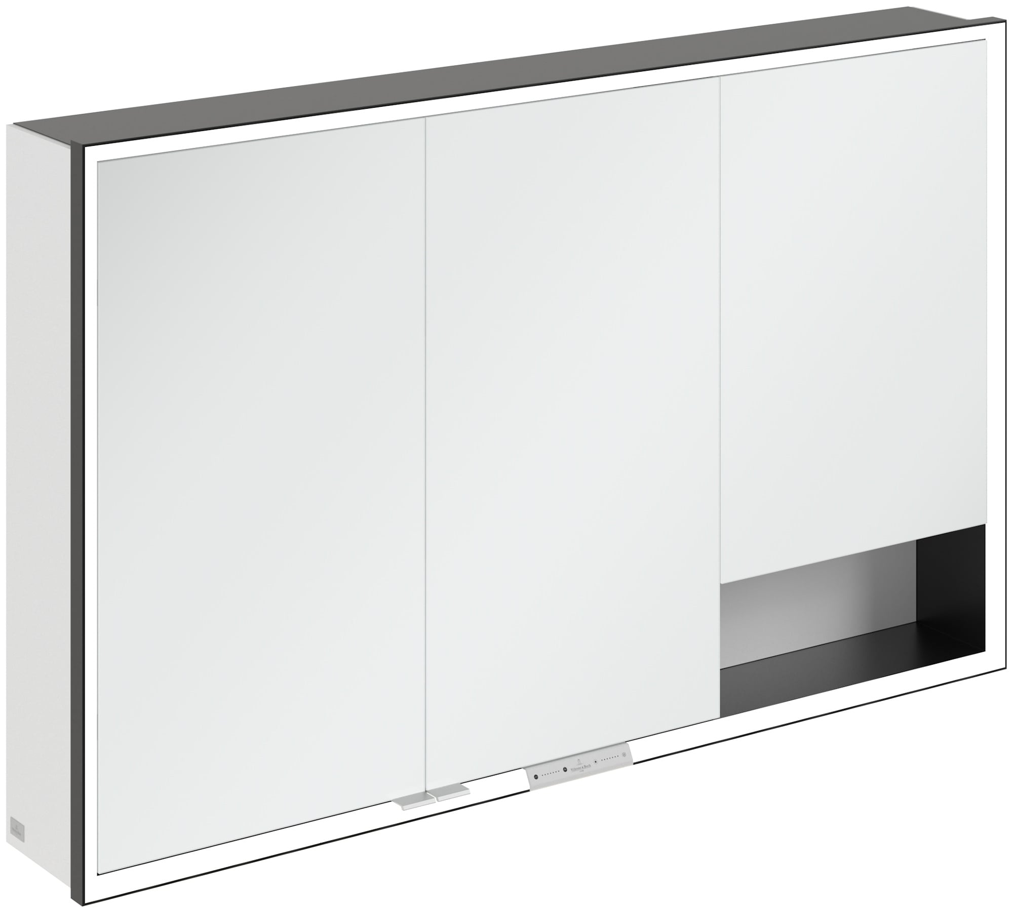 Villeroy & Boch My View+ skrinka 120x16.8x75 cm so zrkadlom biela B48112VF