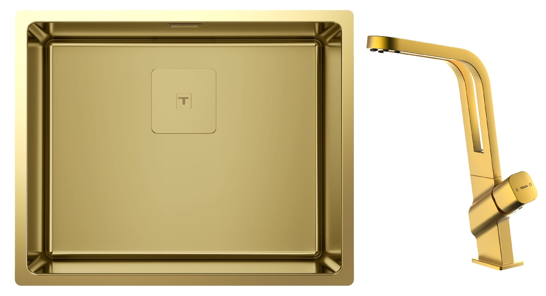 Súprava nerezový drez Teka Flexlinea 115000023, kuchynská batéria Teka ICO 116030032