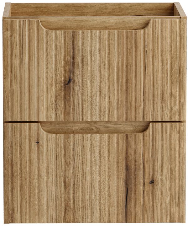 Comad Nova Coast Evoke skrinka 50x39x57 cm závesná kúpeľňová skrinka pod umývadlo dub NOVA COAST EVOKE 82-50-40-2S