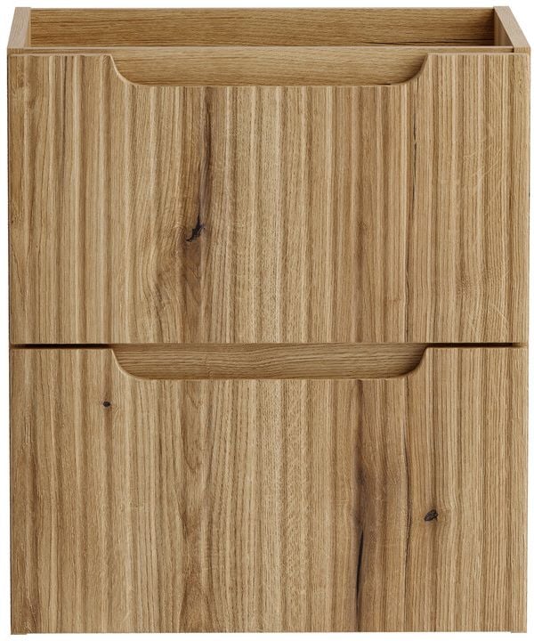 Comad Nova Coast Evoke skrinka 60x39x57 cm závesná kúpeľňová skrinka pod umývadlo dub NOVA COAST EVOKE 82-60-40-2S