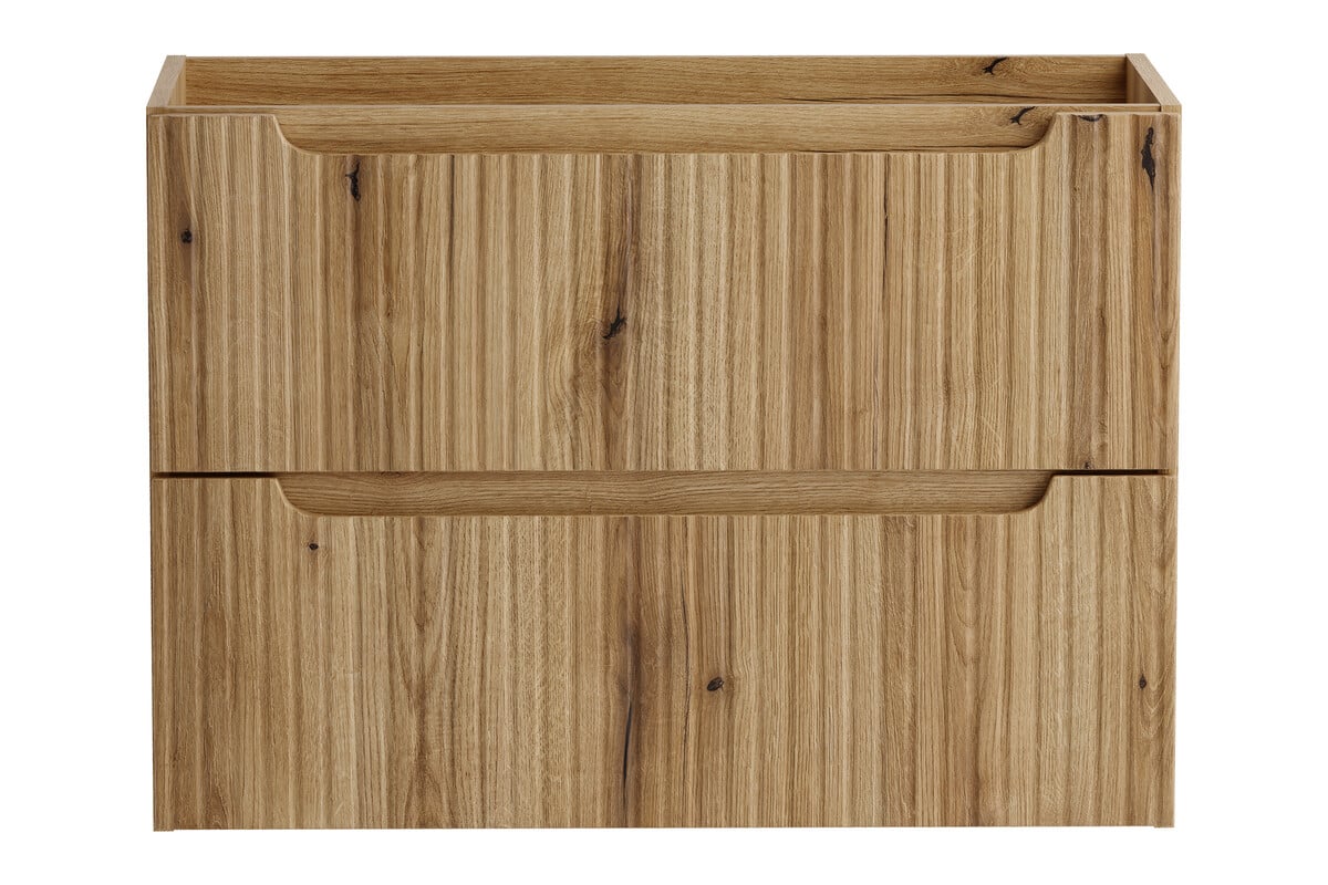 Comad Nova Coast Evoke skrinka 80x39x57 cm závesná kúpeľňová skrinka pod umývadlo dub NOVA COAST EVOKE 82-80-40-2S