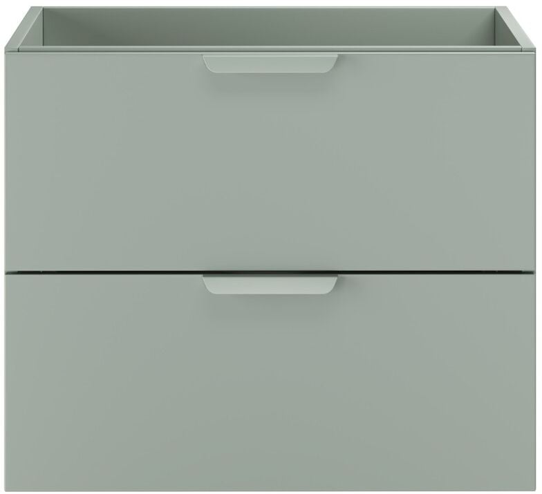 Comad Aster Green skrinka 60x45.6x50 cm závesná kúpeľňová skrinka pod umývadlo zelená ASTER GREEN 82-60-46-2S