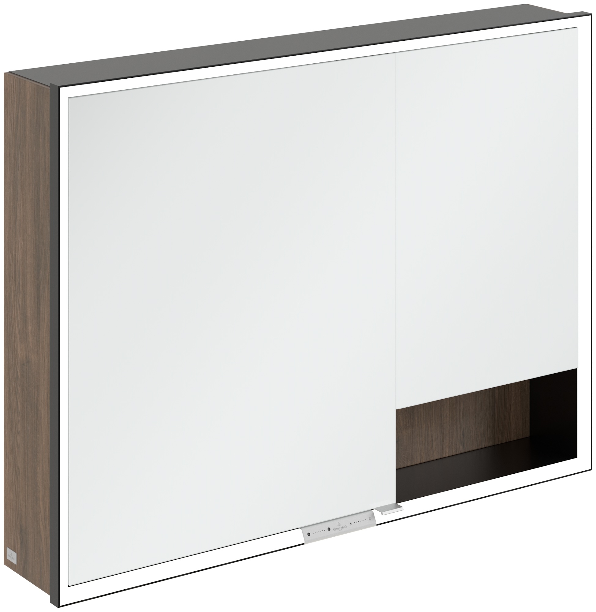 Villeroy & Boch My View+ skrinka 100x16.8x75 cm so zrkadlom dub B48110VH