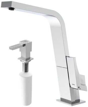 Súprava kuchynská batéria Teka Icon 339150200, dávkovač tekutín Teka Zenit 115890012
