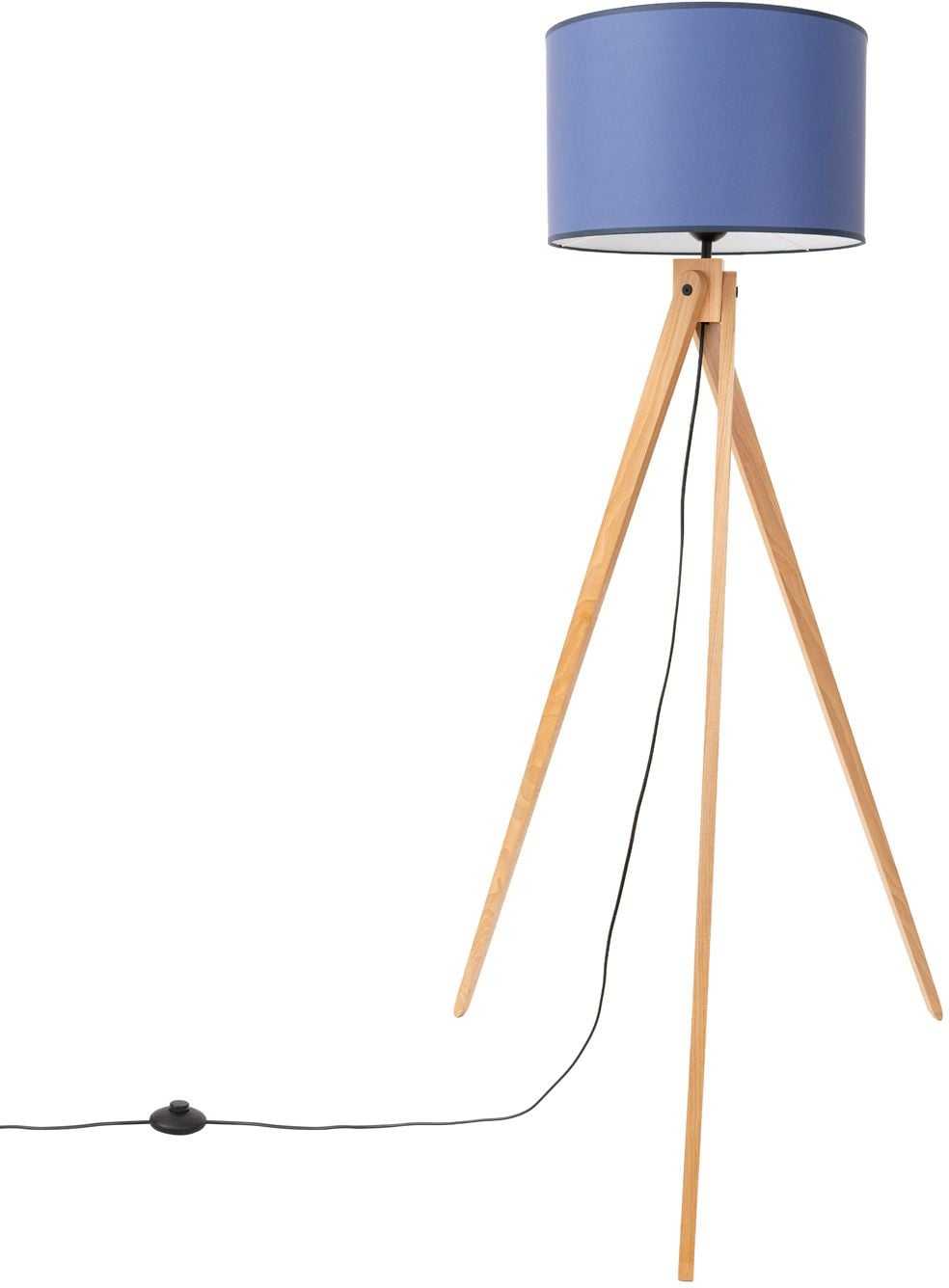 Sollux Lighting Natt stojaca lampa 1x15 W modrá SL.1906