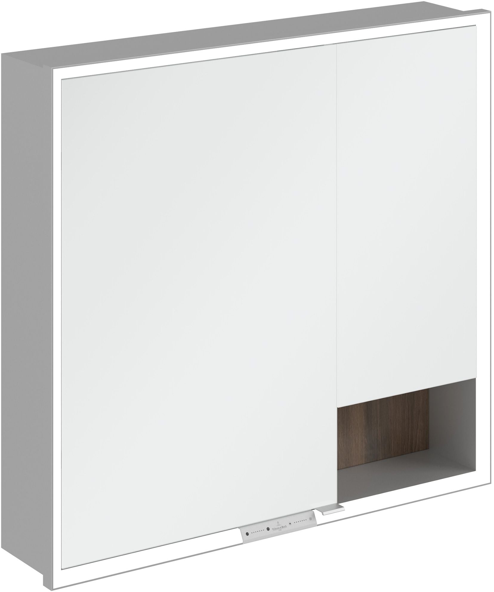Villeroy & Boch My View+ skrinka 80x16.8x75 cm so zrkadlom dub A48280VH