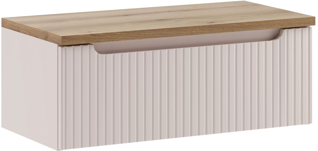 Súprava skrinka Comad Nova Cashmere NOVA CASHMERE 82-80-40-1S, doska Comad Nova Oak NOVA OAK A 89-80