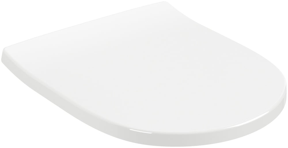 Villeroy & Boch O.Novo wc dosky s pomalým sklápaním biela 8M82S101