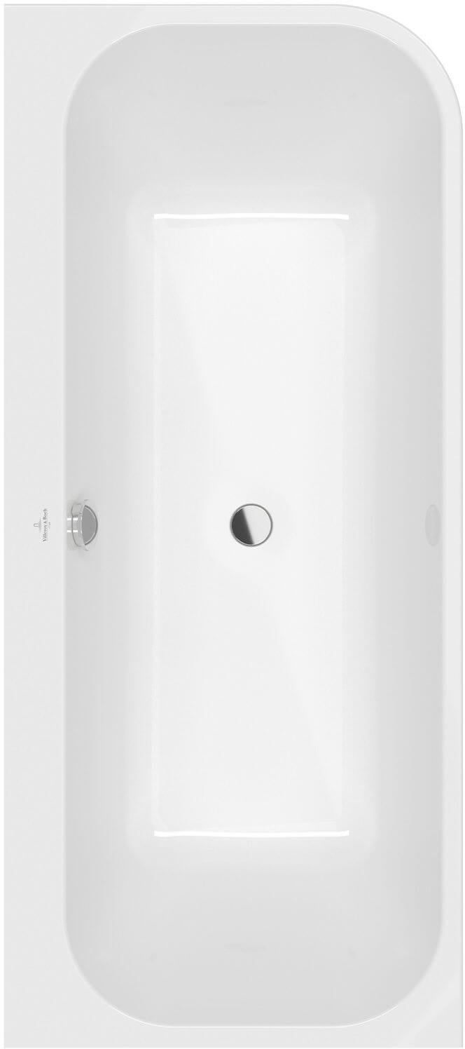 Villeroy & Boch Architectura nástenná vaňa 170x75 cm obdĺžnikové biela UBA170ARE9CL00V-01