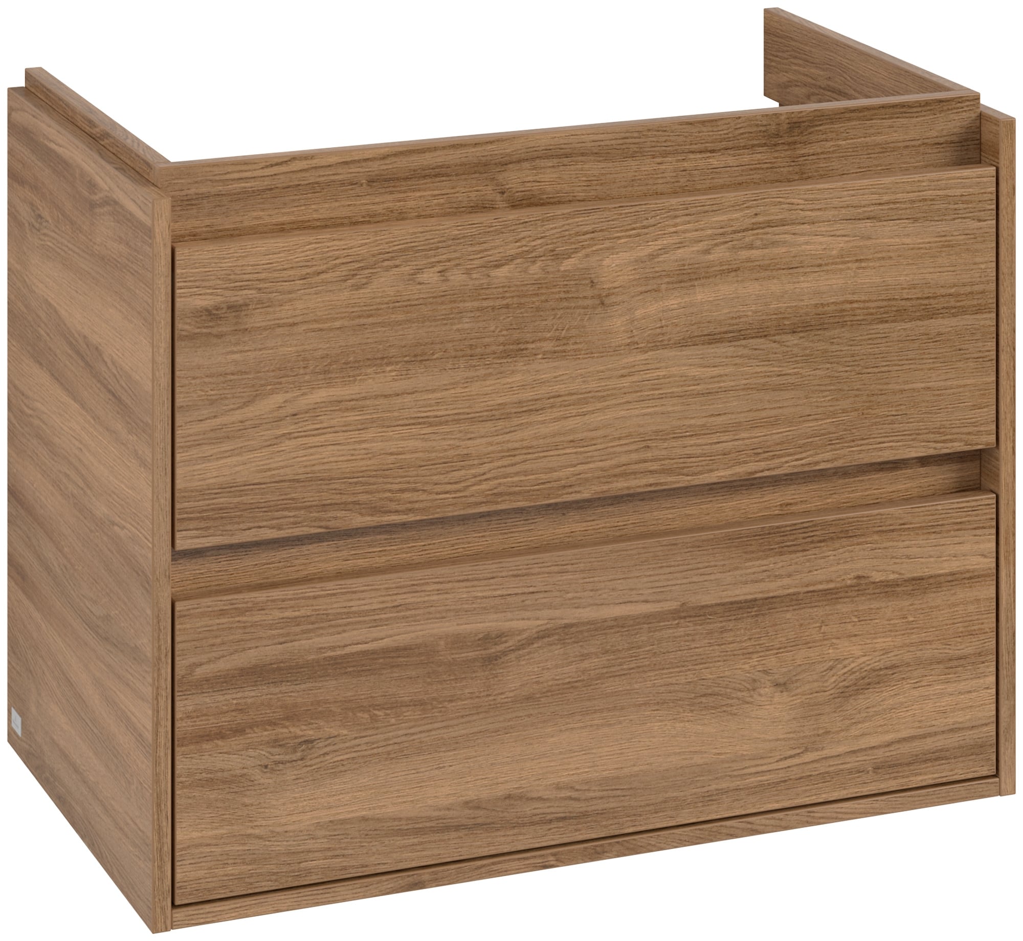 Villeroy & Boch Skyla skrinka 77.2x43.9x59.6 cm závesná kúpeľňová skrinka pod umývadlo dub C79700RH