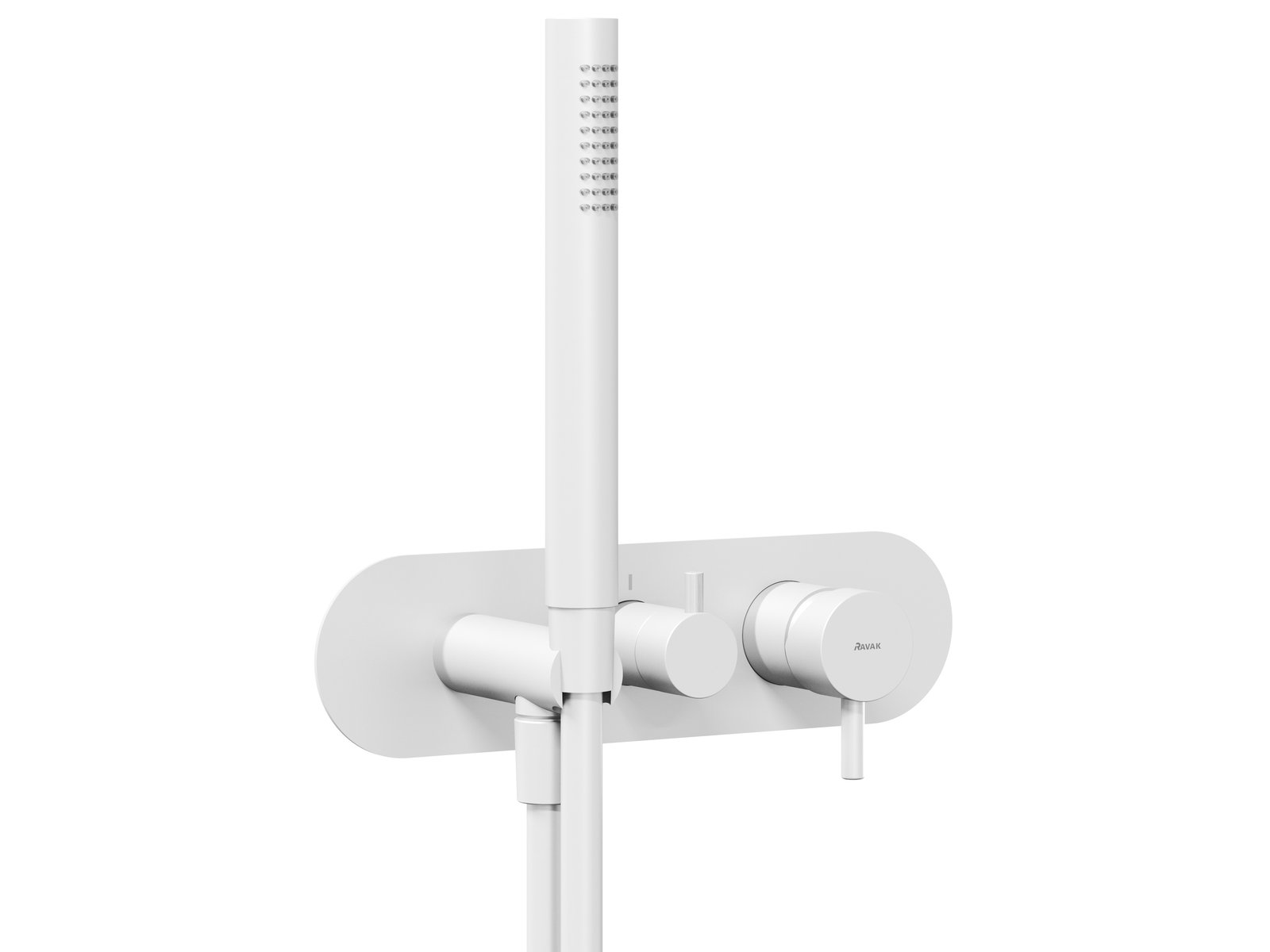 Ravak Espirit vaňová/sprchová batéria podomietková biela X070245
