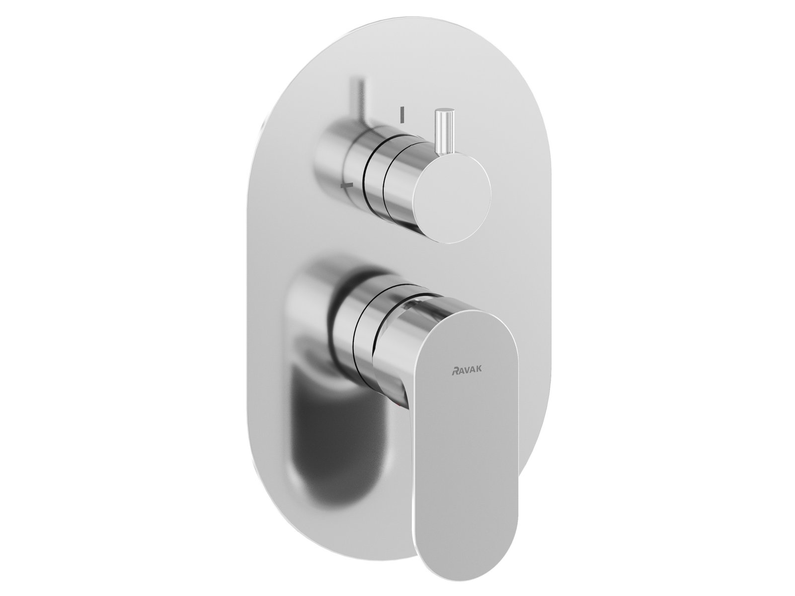 Ravak Eleganta vaňová/sprchová batéria podomietková chrómová X070221