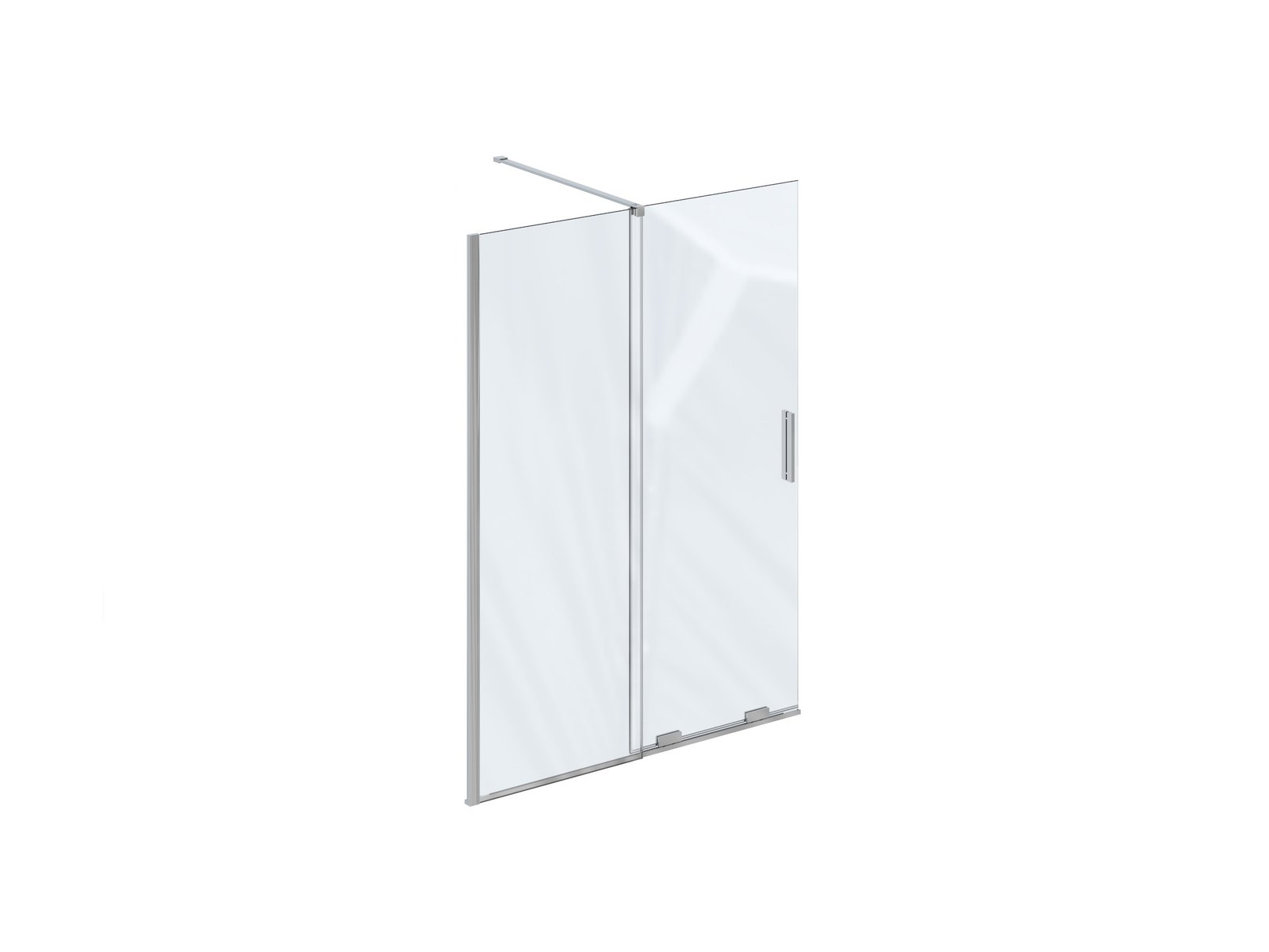 Ravak Roll stena sprchového kúta walk -in 120 cm chróm lesklý/sklo priehľadné X9WVG0C00Z1