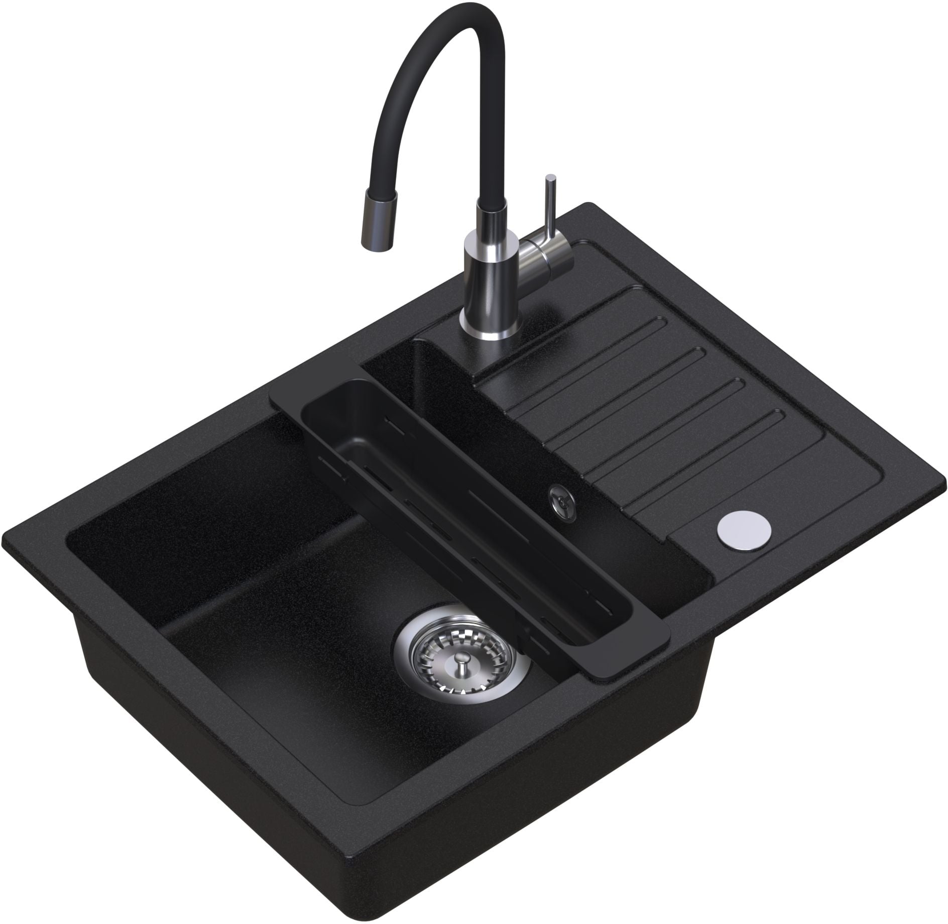 Ruvetti Natu Compact drez s batériou a príslušenstvom čierna/oceľová LP_3200-NC6244BC_W