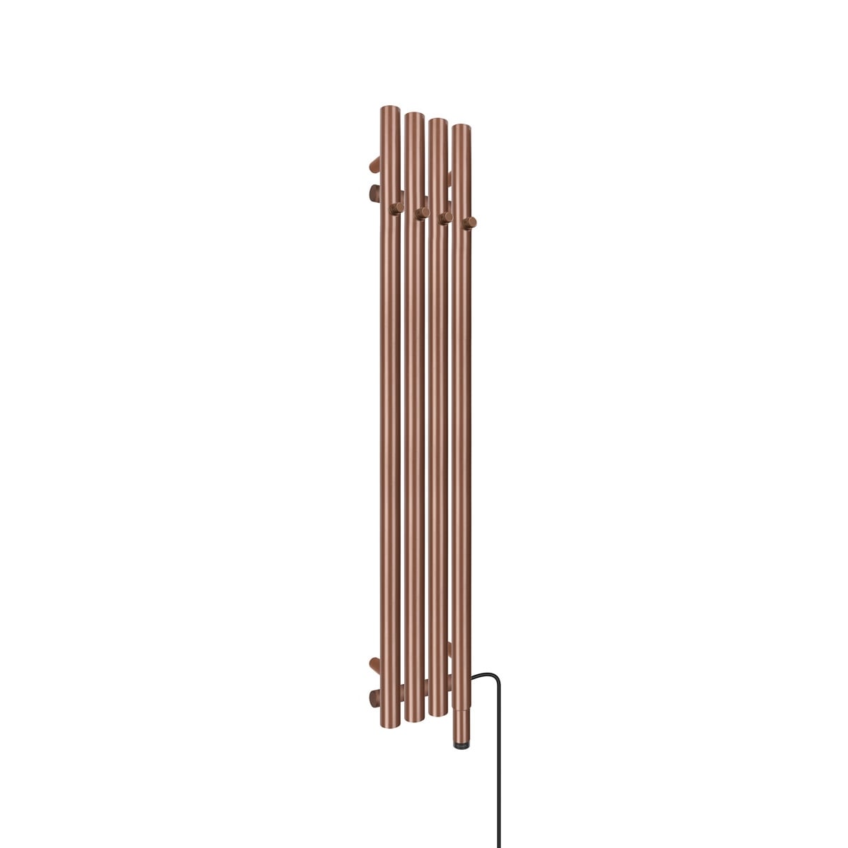 Oltens Stang elektrický radiátor s ohrievačom 120x20.5 cm medená brúsené 55132610
