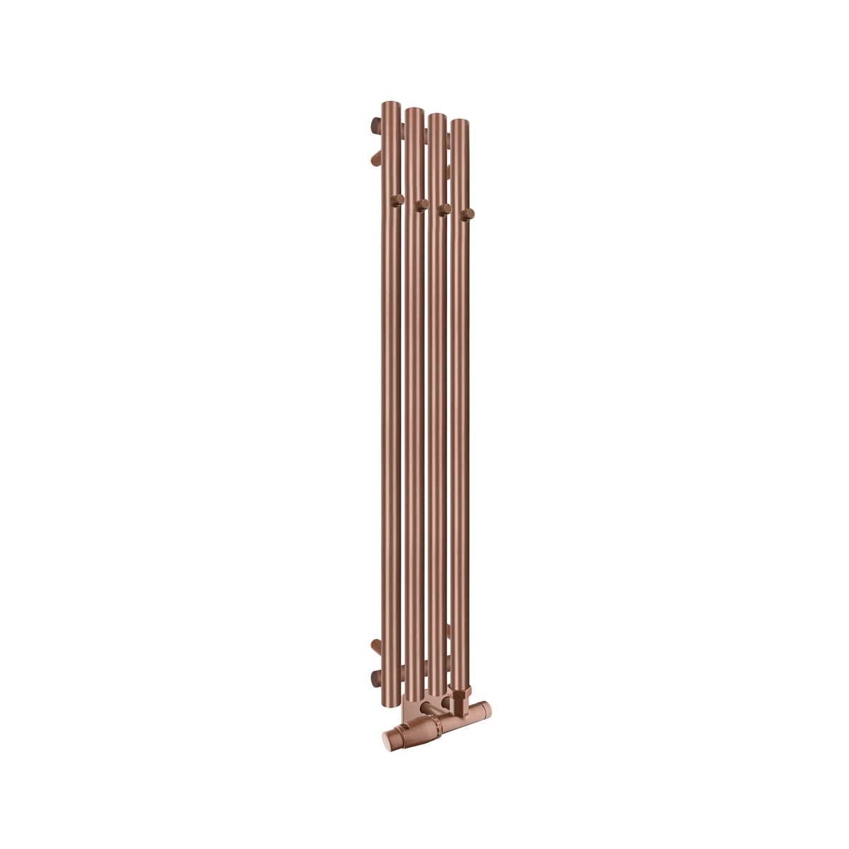 Oltens Stang kúpeľňový radiátor dekoratívny 120x20.5 cm medená brúsené 55032610