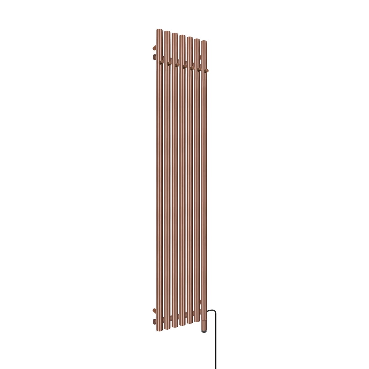 Oltens Stang elektrický radiátor s ohrievačom 180x37 cm medená brúsené 55129610