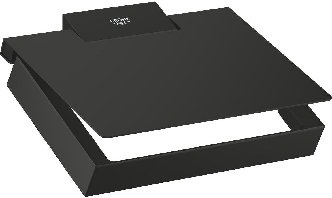 Grohe Selection Cube držiak na toaletný papier čierna 407812430