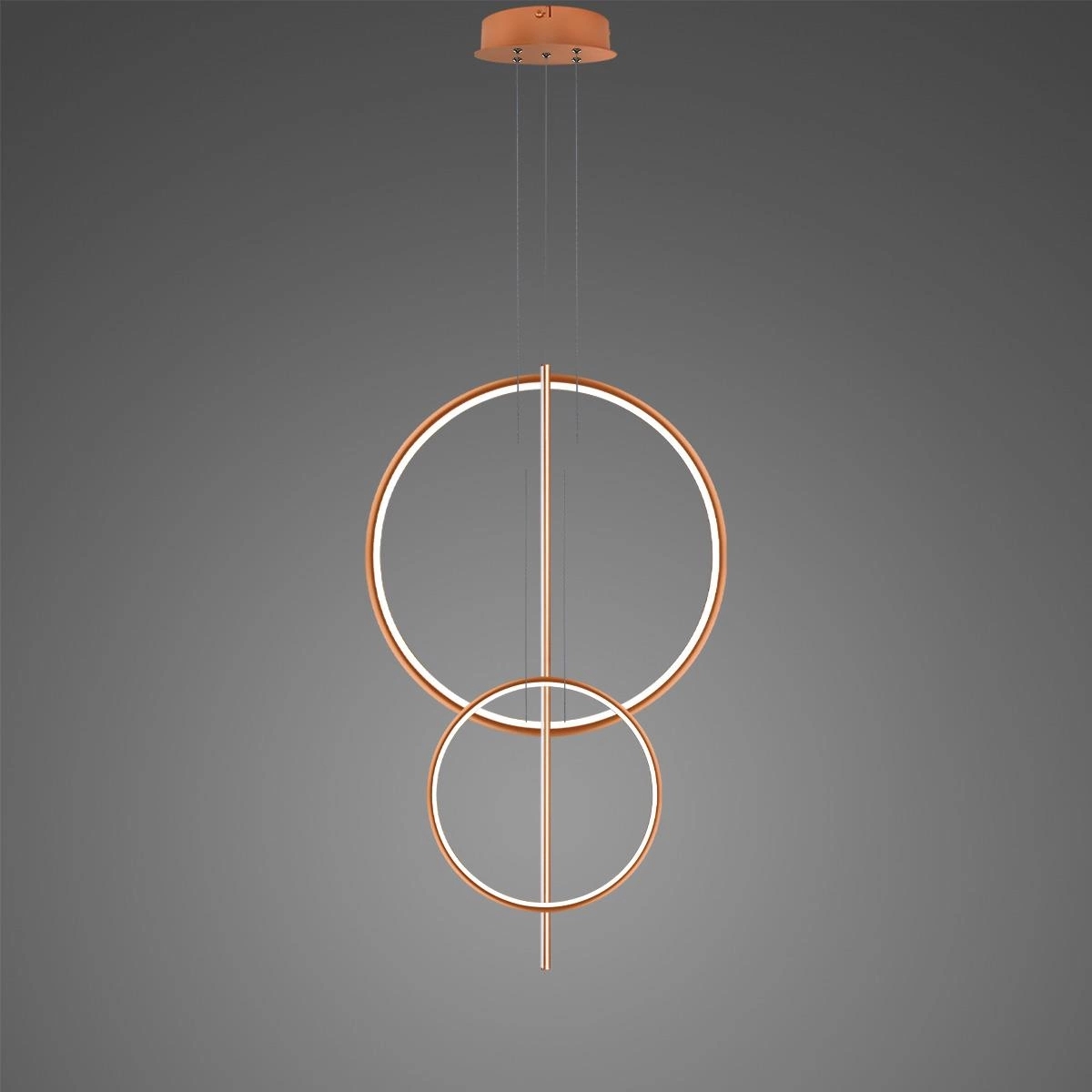 Altavola Design Linea závesné svietidlo 3x51 W medená LA087/2P_60_40_100_3k_copper
