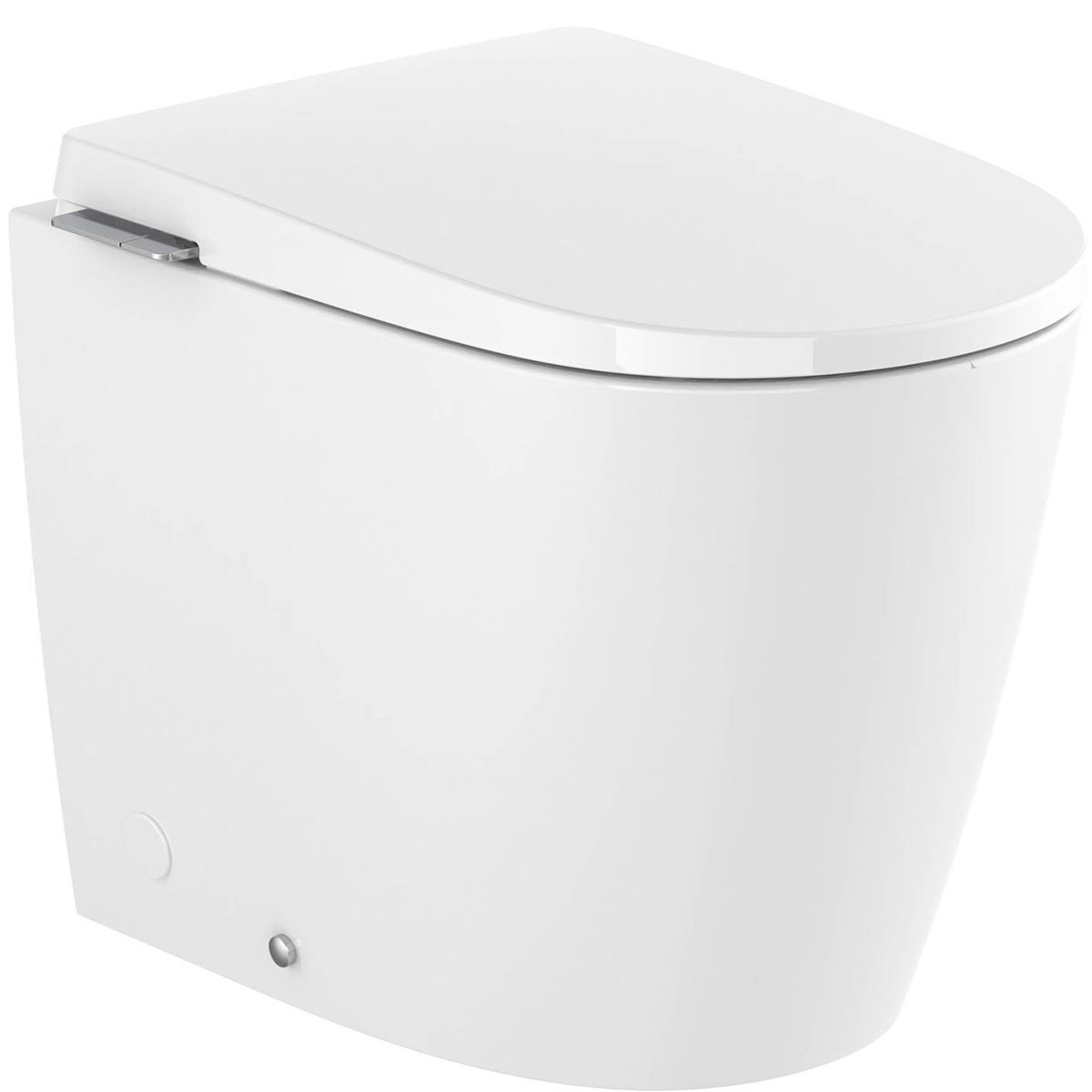 Roca Avant wc misa s pomaly sa sklápajúcim sedadlom stojace bez oplachovacieho kruhu s vírivým splachovaním biela lesklá A80336MS0W