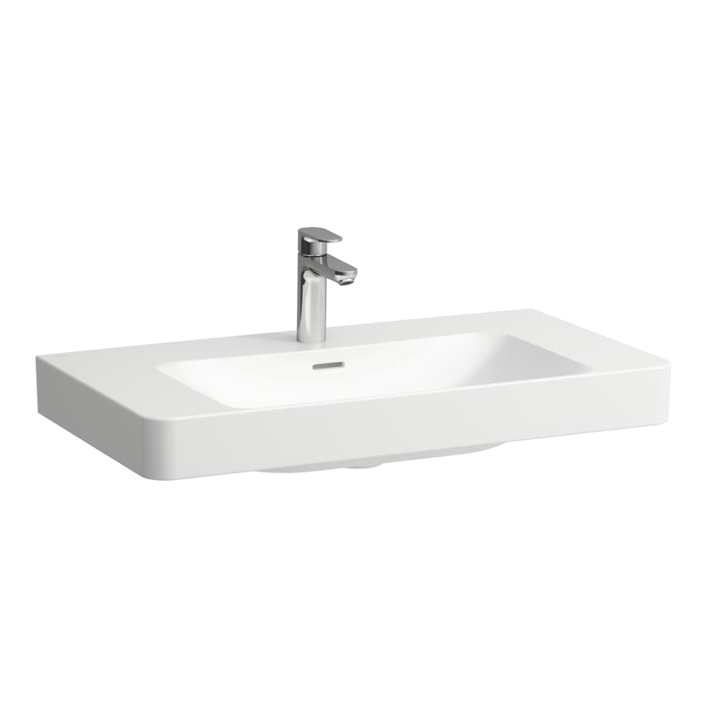 Laufen Pro X umývadlo 85x46.5 cm obdĺžnik klasické umývadlo-umývadlo na nábytok biela H810867A001041