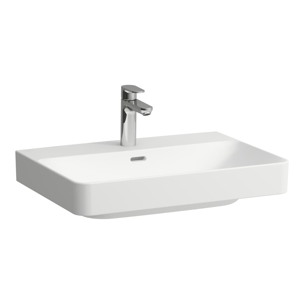 Laufen Pro X umývadlo 65x46.5 cm obdĺžnik klasické umývadlo-umývadlo na nábytok biela H8108647571091