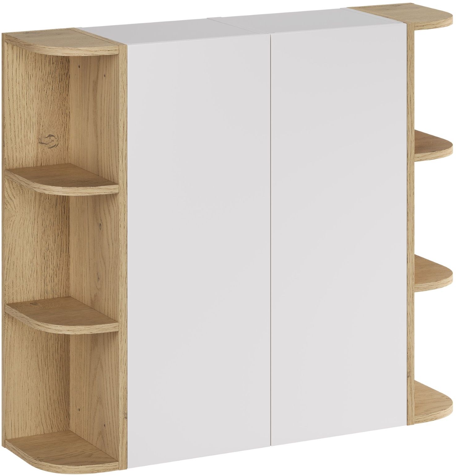 Súprava skrinka Comad Aster White ASTER WHITE 80-30-1D, regál Comad Dalia Cashmere CREMONA UN 83-15-80 SM